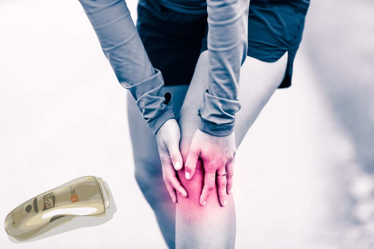 laser pentru dureri la genunchi